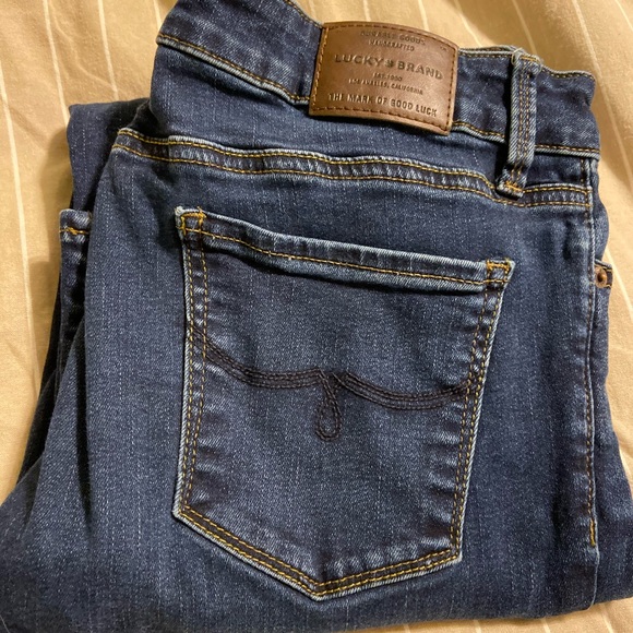 Lucky Brand size 10/30 Lolita skinny dark wash - Picture 2 of 5